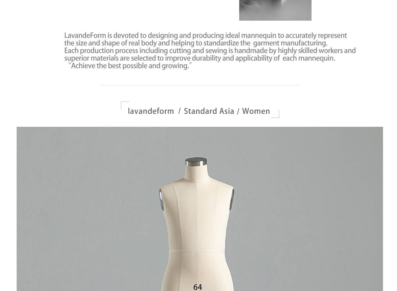 lavandeform Half Scale Dress Form Pro Size 8 Detailed Mini Version of  Mannequin（Not Adult Full Size Fully Pinable Dressmaker Dummy.1/2 Female
